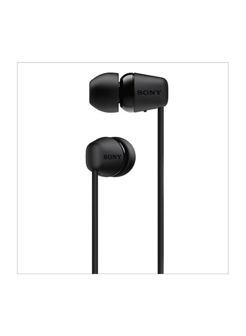 Sony - WI-C200 Wireless In-Ear Headphones Black