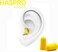 HASPRO Ultra Soft Foam Earplugs, Best Earplugs for Noise Canceling, Snoring, Work, DIY, Noise Reduction SNR 38dB (Pack of 10, Yellow)