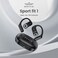 Brave Open Ear Headphones Bluetooth V5.4 Air Conduction Tech For Sports Wireless For iPhone Earbuds with Dual Dynamic Drivers Up To 24Hrs Playtime