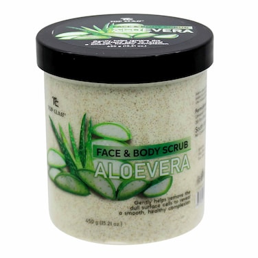 Top Class Aloe Vera Face And Body Scrub 450g