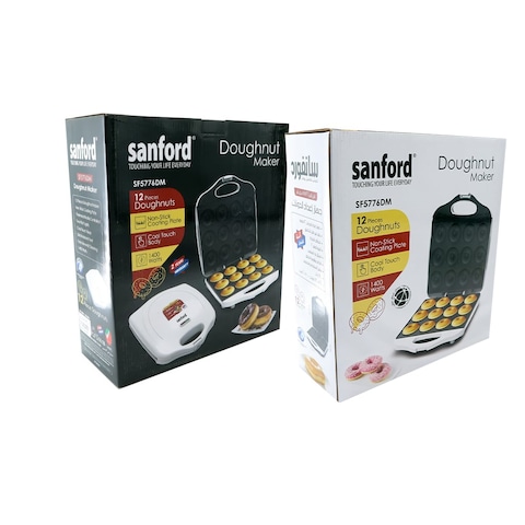 Sanford SF5776DM 12 Pc Doughnut Maker 1400 Watts