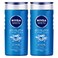 Nivea Vitality Fresh Shower Gel 2x250ml