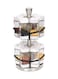 Almufarrej 12-Piece Spice Bottle Set White