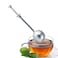 Generic-Stainless Steel Tea Separator Retractable Tea Strainer Reuse Filtered Flavor Ball High-grade Tea Leak