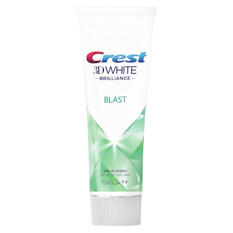 Crest 3D White Brilliance Blast Toothpaste - 75 Ml