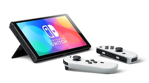 Nintendo Switch, OLED Model With White Joy-Con