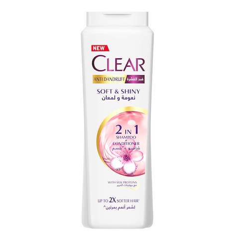 Clear Soft And Shiny Anti Dandruff Shampoo Plus Conditioner 360ml