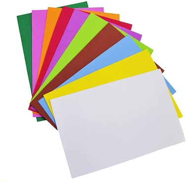 Generic Colorful Flower Making Foam Paper (10 Sheet)