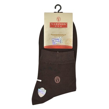 Varindn 5128 Ankle Socks For Men Brown