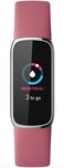 Fitbit Luxe Smartwatch, Platinum/Orchid