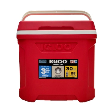 Igloo Profile Ii 30 Qt/ 28 Lit Red