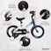 Mogoo Spark Kids Magnesium Alloy Lightweight Bike For 2-8 Years Old Boys Girls, Adjustable Height, Disc Handbrakes, Reflectors, Gift For Kids, 12in 14in 16-Inch Bicycle With Training Wheels