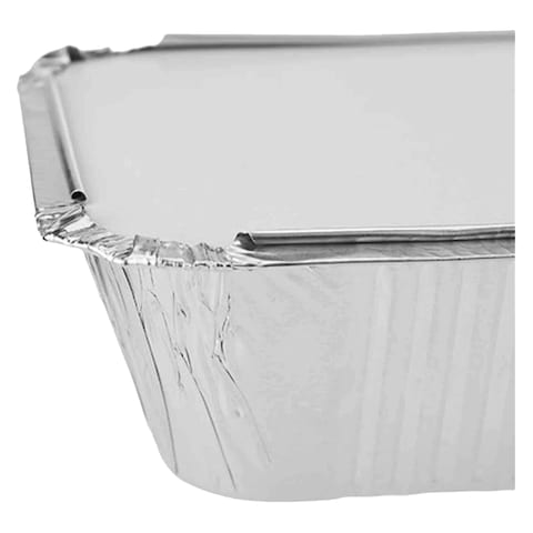 ALU.CONTAINER 890CC W/LID MEDIUM