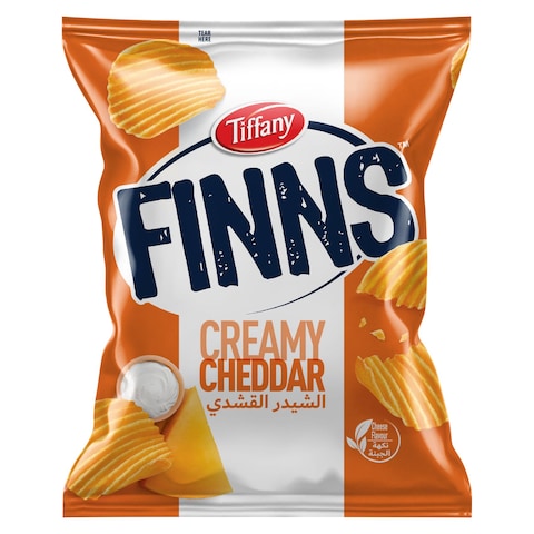 Tiffany Finns Creamy Cheddar Chips 12g