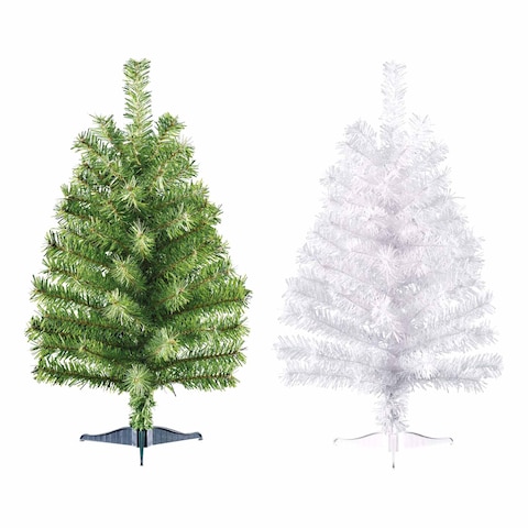 Carrefour Artificial Christmas Tree With Stand Multicolour 60cm
