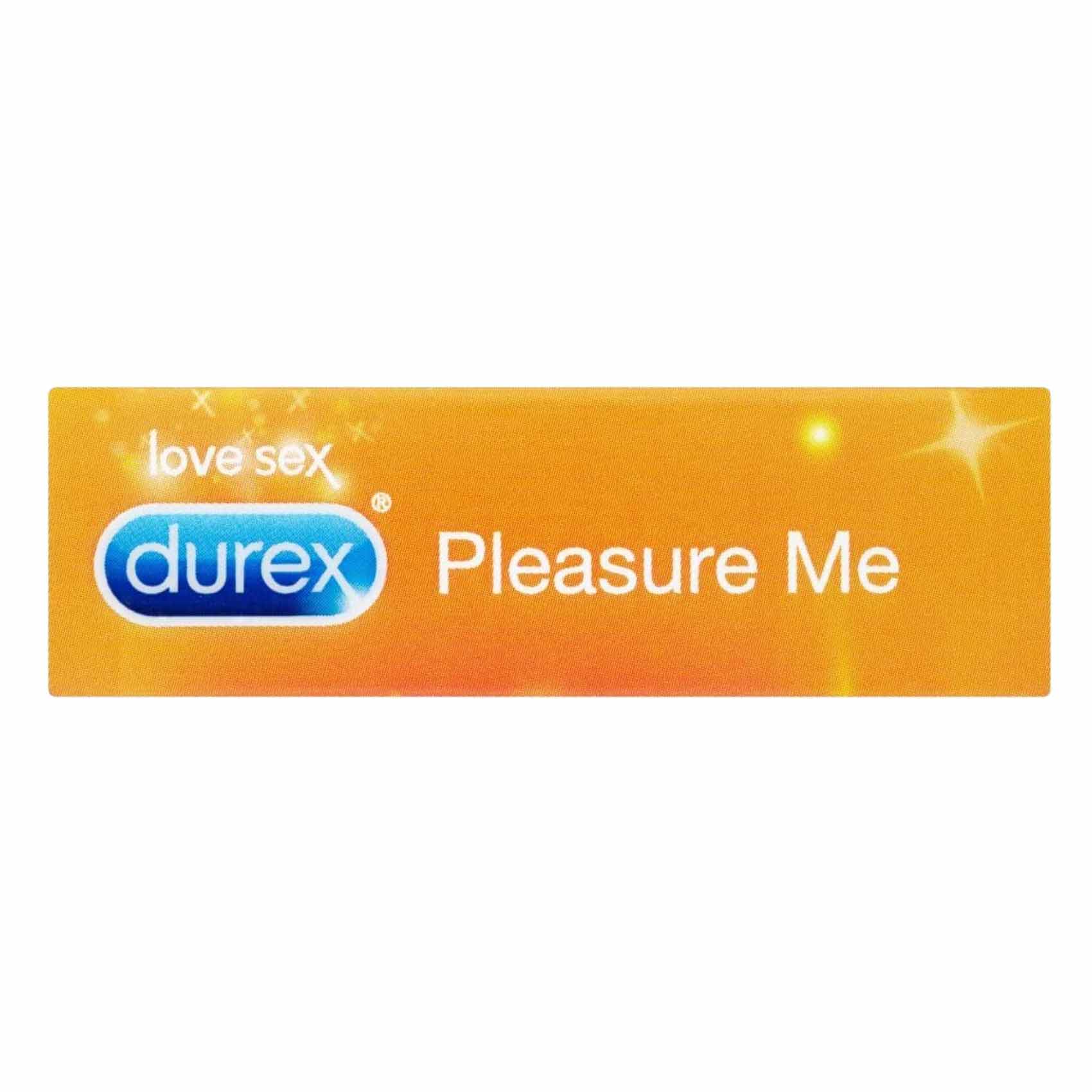 Durex Pleasure Me Condoms 3 Pieces