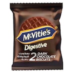 Buy McVities Digestive Dark Chocolate Biscuits 33.3g in UAE