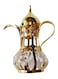 Generic Coffee Pot Showpiece Plated (24K) Made With Spectra Crystal Gold