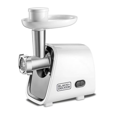 Black and Decker Meat Mincer - 1500W - White - FM1500