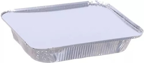 Depak Aluminum Foil Square Plate - 1 Kg - 5 Pieces