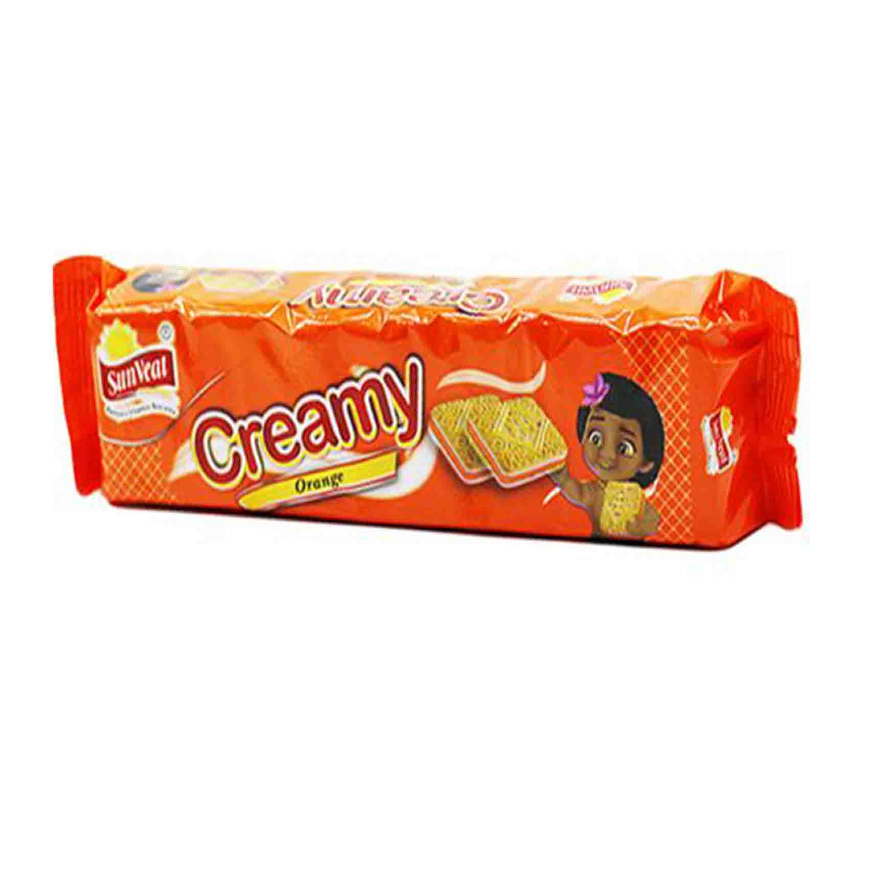 Sunveat Orange Cream Biscuits 100g