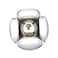 AFRA 4-Leaf Foldable LED Bulb, 30W, 220-240V, Indoor &amp; Outdoor Use, Connection Base E27, Cool White Colour (6000-6500K), Flame-Retardant, AF-20LLED, With 2 Year Warranty