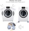 Lavish Anti Slip Anti Vibration, 4 Pcs Rubber Washing Machine Feet Pads