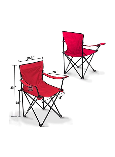 Generic Folding Camping Chair, 35.5X21X34.7Inch