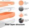 elago Liquid Silicone for iPhone 14 case cover Full Body Protection, Shockproof, Slim, Anti-Scratch Soft Microfiber Lining - Salmon