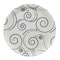 Kip Deco D/Plate Round 10&quot; Swirls