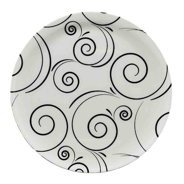 Kip Deco D/Plate Round 10&quot; Swirls