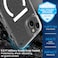 Remson Mag-X Magnetic Hybrid Protective Glitter Case Military Grade Protection Compatible For iPhone 14 Plus - Glitter