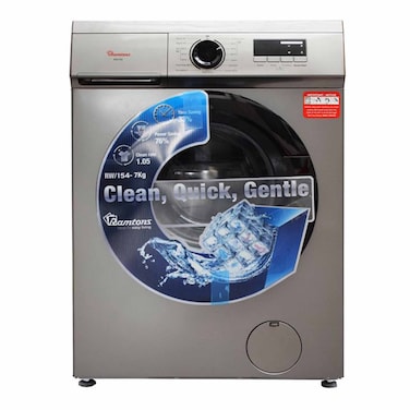 Ramtons Front Load Fully Automatic 7Kg Washer 1400Rpm - Rw/154