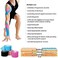ULTIMAX Sports Kinesiology Tape Roll Muscle Tape, Physic Gear Sport Waterproof Kinesiology Tape, Knee Tape-4 Pcs(2*Roll (20 * 25cm Strip), 2*Roll (5cm*5m))
