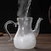 Lushh Heat-Resistant High Borosilicated Arabic Style Clear Glass Teapot 1000ml