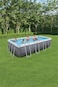 Bestway Power Steel Rectangular Pool Set 5.49mx2.74mx1.22m 56998
