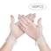 Generic-100pcs Disposable Transparent Gloves Powder-free Home Hair Cleaning Labor Protection PVC Gloves Oil-proof Gloves