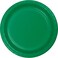 Creative Converting- Touch Of Color Lunch Plate  Emarald Green 24pcs< >Emeral Green< >