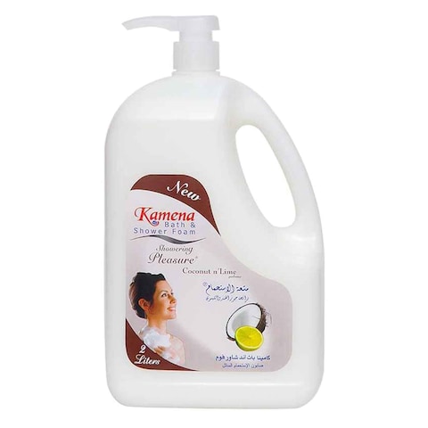 Kamena Bath And Shower Foam Coconut And Lime -2L