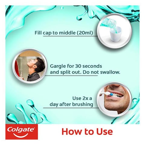 COLGATE MOUTH WASH PEPPERMINT 100ML