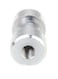 Andoer - 1/4 Inch Female to 3/8 Inch Female Screw Convert Adapter Silver