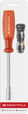 PB 6461 Red Insider Long &ndash; universal bit holder with integrated bit magazine and 8 PrecisionBits C6