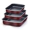 My Choice Rectangular Oven Tray Set - 3 Pieces