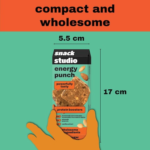 Snack Studio Energy Punch Functional Superfood Snack Bar 55g