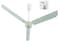 Klikon 56 Inch 3 Blade Ceiling Fan with 5 Speed Regulator 75W White KCF-501 &hellip;