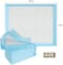 Sky-Touch Disposable Absorbent Quick Drying Leak-Proof Pee Pads For Potty Training For Pets - 40 Pieces, Blue, L - 60X60cm