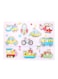 Generic Wooden Puzzle Vehicles Cognitive Board Toys