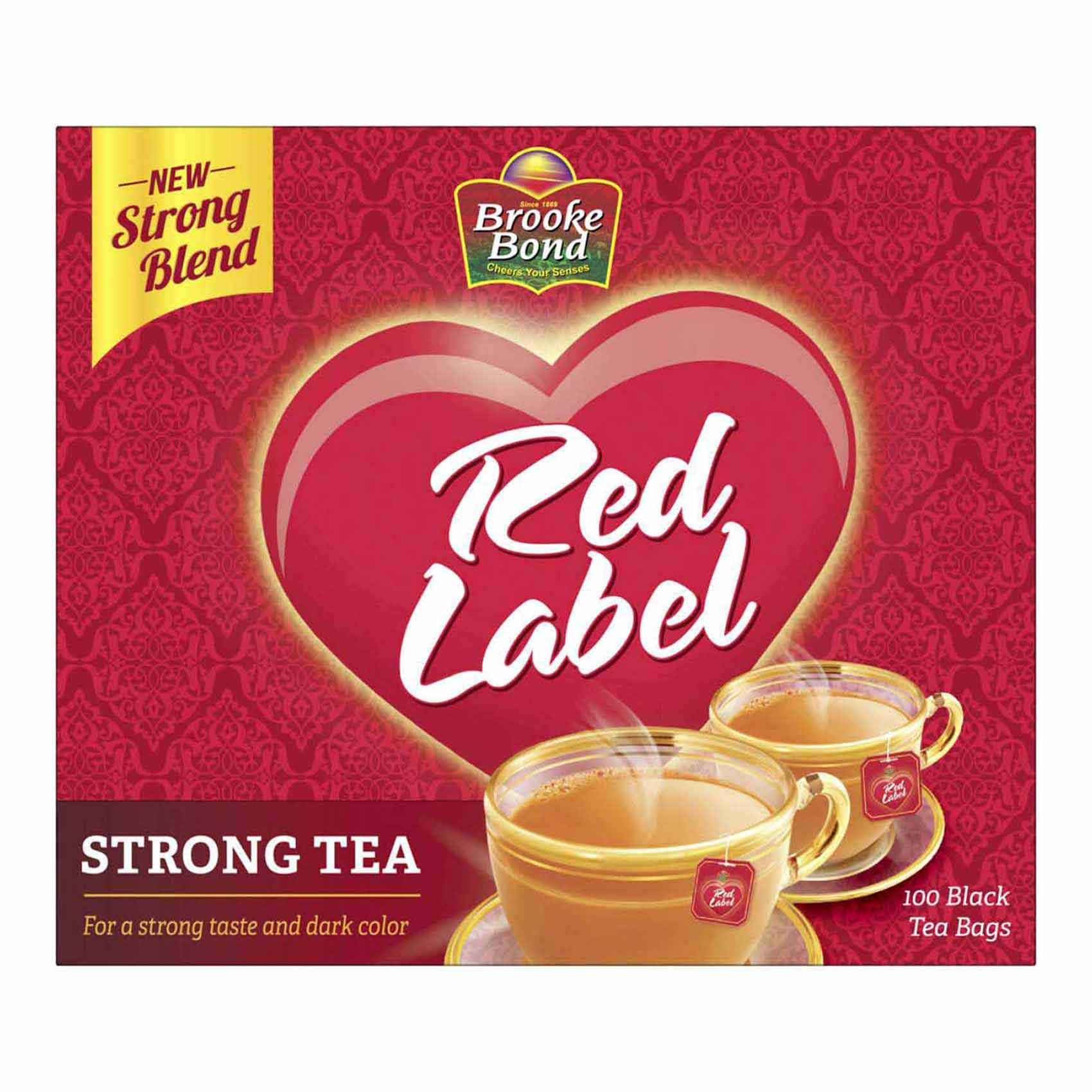 Brooke Bond Red Label Black Tea 100 Bags