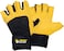 Body Builder Wrist Support Gloves, XL, Black-Yellow