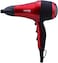 Geepas Ghd86018,Geepas Hair Dryer/2Spd-3Heat/Coolshot/Ionic, Red,